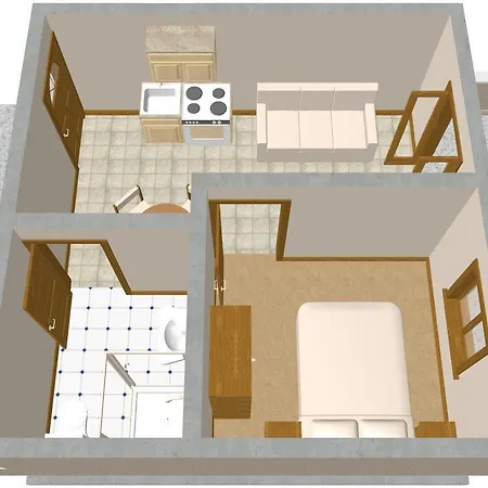 Apartment Zaklopatica 995b